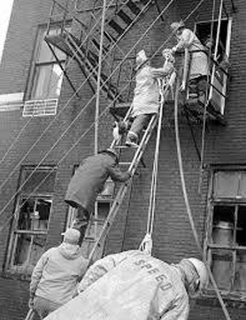 Firefighters at Pathfinder